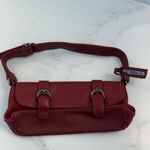 Vintage Kenneth Cole Reaction Burgundy Shoulder Bag